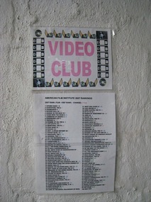 - A good selection for the video club