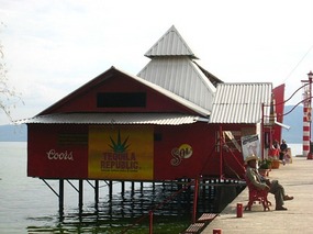 - the pier and bar/restaurant