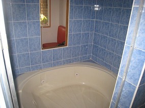 - the non-functioning jacuzzi