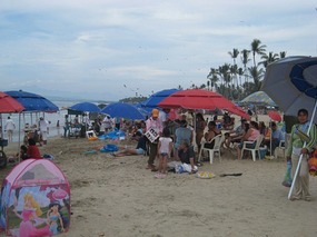 - some spots were very crowded
