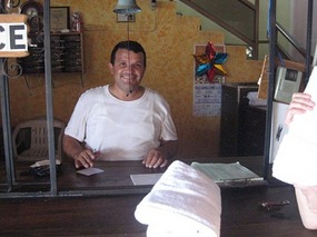 - Gustavo Montes at the Hotel M. Estela