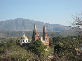 - - landscape going west from Guadalajara