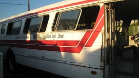 - now we are into the "chicken buses"