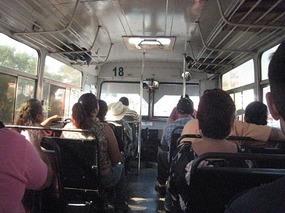 - local buses are never too comfortable