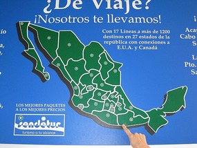 - pointing to Puerto Escondido