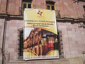 - plaza where the  Casa de Moneda was located