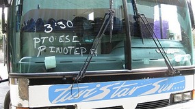 - bus from Puerto Escondido to Huatulco