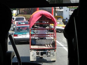 - a common vehicle seen in the provincial towns