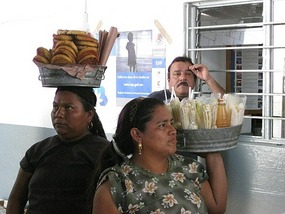 - selling snacks and refreshments at bus stations