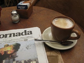 - finally - a cup of Chiapas coffee