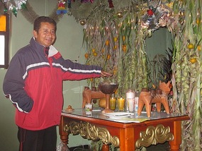 - the shrine in the house