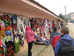 - walking to town square