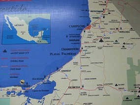 - located on the Gulf of Mexico