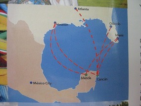 - easy air connections from the U.S.