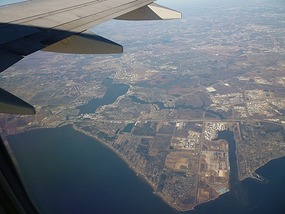 - leaving the Texas coastline