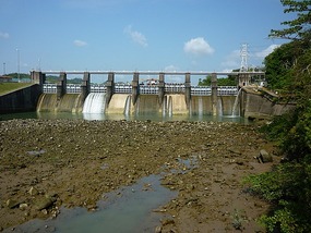 - dams are an essential part of the canal