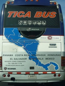 TICA bus to San Jose from Granada