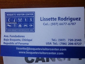 - contact information