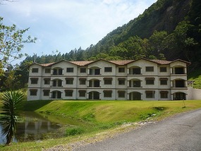 - condo under construction near entrance