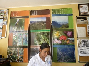 - at the Boquete Visitor's Center