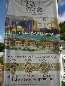 - new development outside Valle Escondido