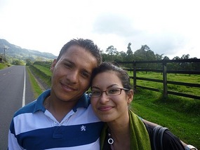 - a photogenic couple - Juan and Zavidys