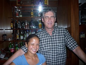 - Peter and Maricela at Park Vista Bar and Rest.