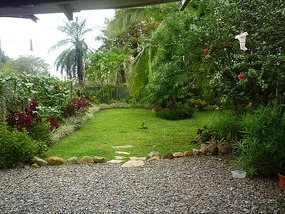- the beautiful garden of The Book Mark