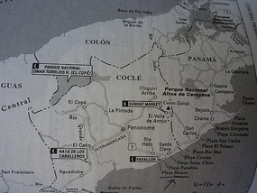 - about two hours from Panama City
