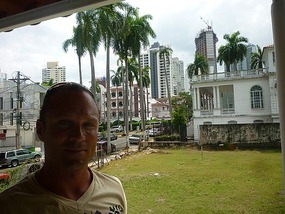 Kent was interviewed in Panama City