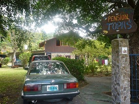 - pensión nestled on a lovely piece of property