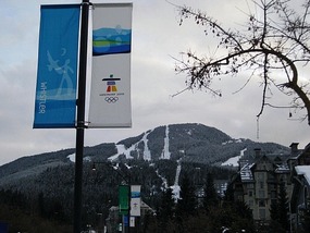 - one of the ski hills