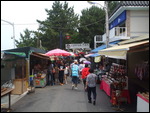 Vendors line Entrance
