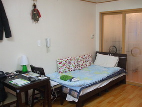 Daybed and Laptop