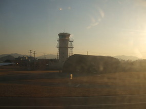 Army control tower and hanger