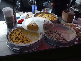 Chilgok Street Market - Rice Cake