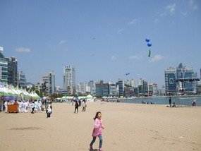 Festival Tents along Beach