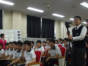 Filming Events in Auditorium