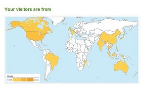 Worldwide Blog Visitors