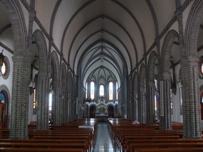 Inside Daegu Cathedral