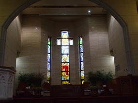 Inside Jeil Presbyterian Church