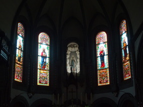 Stained Glass at Daegu Cathedral