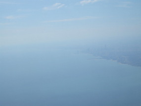 Approaching Chicago Skyline