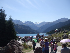 Approach to Heaven Lake