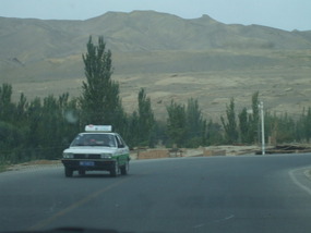 Driving to Ancient Ruins
