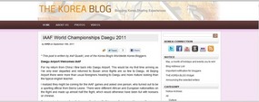TheKoreaBlog Publishes a Composite of my Entries