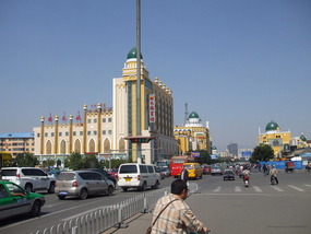 Crossing Eight Lanes of Traffic
