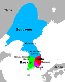 Map of the Different Kingdoms
