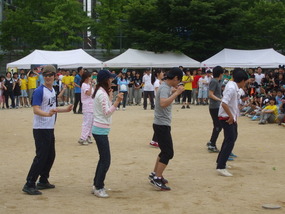 Part of a K-Pop Student Teacher Group