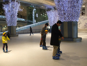 Indoor Skating Rink at Airport